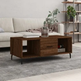 Couchtisch aus braunem Eichensperrholz, 102 x 50 x 40 cm von vidaXL, Couchtisch - Ref: Foro24-829323, Preis: 47,84 €, Rabatt: %