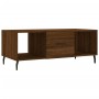 Mesa de centro madera contrachapada roble marrón 102x50x40 cm de vidaXL, Mesas de centro - Ref: Foro24-829323, Precio: 47,84 ...
