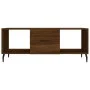 Couchtisch aus braunem Eichensperrholz, 102 x 50 x 40 cm von vidaXL, Couchtisch - Ref: Foro24-829323, Preis: 47,84 €, Rabatt: %