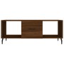 Mesa de centro madera contrachapada roble marrón 102x50x40 cm de vidaXL, Mesas de centro - Ref: Foro24-829323, Precio: 47,84 ...