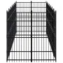 Steel outdoor kennel 12.9 m² by vidaXL, Dog kennels and fences - Ref: Foro24-3097961, Price: 954,23 €, Discount: %