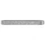 Blumenbeet aus Stahl pulverbeschichtet silber 450x140x36 cm von vidaXL, Töpfe und Pflanzgefäße - Ref: Foro24-319042, Preis: 1...