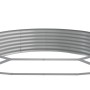 Blumenbeet aus Stahl pulverbeschichtet silber 450x140x36 cm von vidaXL, Töpfe und Pflanzgefäße - Ref: Foro24-319042, Preis: 1...