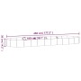 Steel flower bed silver powder coated planter 450x140x36 cm by vidaXL, Pots and planters - Ref: Foro24-319042, Price: 101,75 ...