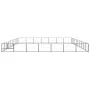 Steel dog kennel, 70 m², black by vidaXL, Dog kennels and fences - Ref: Foro24-3082182, Price: 574,79 €, Discount: %