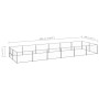 Perrera plateada 12 m² acero de vidaXL, Casetas y cercados para perros - Ref: Foro24-3082122, Precio: 261,64 €, Descuento: %