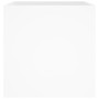 Glossy white plywood planter 40x40x40 cm by vidaXL, Pots and planters - Ref: Foro24-808798, Price: 46,25 €, Discount: %