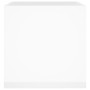Glossy white plywood planter 40x40x40 cm by vidaXL, Pots and planters - Ref: Foro24-808798, Price: 46,25 €, Discount: %