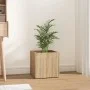 Sonoma oak plywood planter 40x40x40 cm by vidaXL, Pots and planters - Ref: Foro24-808795, Price: 37,87 €, Discount: %