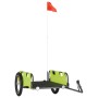Fahrradanhänger aus Eisen und grünem Oxford-Stoff von vidaXL, Fahrradanhänger - Ref: Foro24-94172, Preis: 92,54 €, Rabatt: %