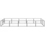 Perrera acero 10 m² negra by vidaXL, Dog kennels and fences - Ref: Foro24-3082112, Price: 248,67 €, Discount: %