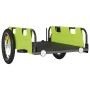 Fahrradanhänger aus Eisen und grünem Oxford-Stoff von vidaXL, Fahrradanhänger - Ref: Foro24-94172, Preis: 92,54 €, Rabatt: %