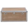 Solid fir wood storage box in brown, 91x52x40 cm by vidaXL, Storage trunks - Ref: Foro24-246124, Price: 207,89 €, Discount: %