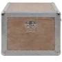 Solid fir wood storage box in brown, 91x52x40 cm by vidaXL, Storage trunks - Ref: Foro24-246124, Price: 194,04 €, Discount: %