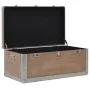 Solid fir wood storage box in brown, 91x52x40 cm by vidaXL, Storage trunks - Ref: Foro24-246124, Price: 194,04 €, Discount: %