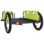 Fahrradanhänger aus Eisen und grünem Oxford-Stoff von vidaXL, Fahrradanhänger - Ref: Foro24-94172, Preis: 92,54 €, Rabatt: %