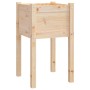 Pflanzgefäße 2 Stück aus massivem Kiefernholz 40x40x70 cm von vidaXL, Töpfe und Pflanzgefäße - Ref: Foro24-810790, Preis: 46,...