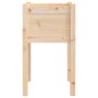 Pflanzgefäße 2 Stück aus massivem Kiefernholz 40x40x70 cm von vidaXL, Töpfe und Pflanzgefäße - Ref: Foro24-810790, Preis: 46,...