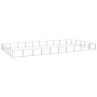 Silberner Zwinger 50 m² Stahl von vidaXL, Hundehütten und Zäune - Ref: Foro24-3082168, Preis: 467,79 €, Rabatt: %