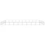 Silberner Zwinger 50 m² Stahl von vidaXL, Hundehütten und Zäune - Ref: Foro24-3082168, Preis: 461,66 €, Rabatt: %