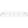 Silberner Zwinger 24 m² aus Stahl von vidaXL, Hundehütten und Zäune - Ref: Foro24-3082152, Preis: 321,35 €, Rabatt: %