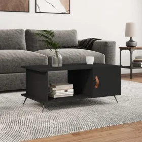 Couchtisch aus Sperrholz schwarz 90x50x40 cm von vidaXL, Couchtisch - Ref: Foro24-829461, Preis: 45,67 €, Rabatt: %