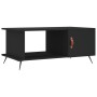 Mesa de centro madera contrachapada negro 90x50x40 cm de vidaXL, Mesas de centro - Ref: Foro24-829461, Precio: 46,03 €, Descu...