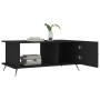 Mesa de centro madera contrachapada negro 90x50x40 cm de vidaXL, Mesas de centro - Ref: Foro24-829461, Precio: 46,03 €, Descu...