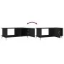 Couchtisch aus Sperrholz schwarz 90x50x40 cm von vidaXL, Couchtisch - Ref: Foro24-829461, Preis: 45,67 €, Rabatt: %