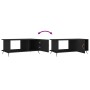 Mesa de centro madera contrachapada negro 90x50x40 cm de vidaXL, Mesas de centro - Ref: Foro24-829461, Precio: 46,03 €, Descu...
