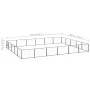 Stahlhütte 30 m² schwarz von vidaXL, Hundehütten und Zäune - Ref: Foro24-3082158, Preis: 379,48 €, Rabatt: %