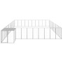 Silberner Zwinger 37,51 m² Stahl von vidaXL, Hundehütten und Zäune - Ref: Foro24-3082248, Preis: 632,04 €, Rabatt: %