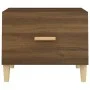 Mesa de centro madera contrachapada roble marrón 50x50x40 cm de vidaXL, Mesas de centro - Ref: Foro24-817535, Precio: 34,17 €...
