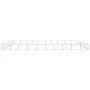 Perrera plateada 80 m² acero by vidaXL, Dog kennels and fences - Ref: Foro24-3082192, Price: 569,43 €, Discount: %