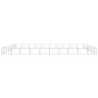 Silbernes Hundezwinger, 80 m² aus Stahl von vidaXL, Hundehütten und Zäune - Ref: Foro24-3082192, Preis: 576,78 €, Rabatt: %