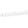 Silberner Zwinger 10 m² aus Stahl von vidaXL, Hundehütten und Zäune - Ref: Foro24-3082108, Preis: 342,04 €, Rabatt: %
