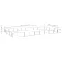 Perrera plateada 60 m² acero de vidaXL, Casetas y cercados para perros - Ref: Foro24-3082178, Precio: 507,97 €, Descuento: %
