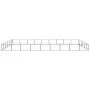 Steel kennel 54 m² black by vidaXL, Dog kennels and fences - Ref: Foro24-3082172, Price: 507,87 €, Discount: %