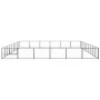 Steel kennel 54 m² black by vidaXL, Dog kennels and fences - Ref: Foro24-3082172, Price: 507,87 €, Discount: %