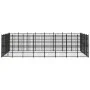 Steel outdoor kennel 36.86 m² by vidaXL, Dog kennels and fences - Ref: Foro24-3097992, Price: 1,00 €, Discount: %