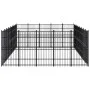 Steel outdoor kennel 36.86 m² by vidaXL, Dog kennels and fences - Ref: Foro24-3097992, Price: 1,00 €, Discount: %