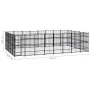 Steel outdoor kennel 36.86 m² by vidaXL, Dog kennels and fences - Ref: Foro24-3097992, Price: 1,00 €, Discount: %