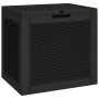 Black polypropylene garden storage box 55.5x43x53 cm by vidaXL, Outdoor storage boxes - Ref: Foro24-364178, Price: 78,63 €, D...