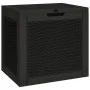 Black polypropylene garden storage box 55.5x43x53 cm by vidaXL, Outdoor storage boxes - Ref: Foro24-364178, Price: 77,11 €, D...