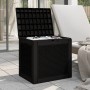 Garten-Aufbewahrungsbox aus schwarzem Polypropylen 55,5x43x53 cm von vidaXL, Aufbewahrungsboxen für den Außenbereich - Ref: F...