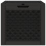 Black polypropylene garden storage box 55.5x43x53 cm by vidaXL, Outdoor storage boxes - Ref: Foro24-364178, Price: 78,63 €, D...