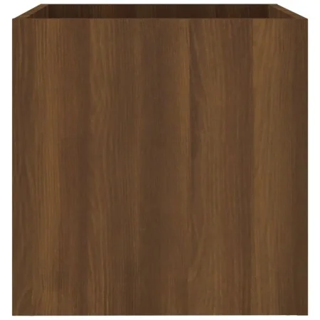 Oak brown plywood planter 40x40x40 cm by vidaXL, Pots and planters - Ref: Foro24-820501, Price: 36,26 €, Discount: %
