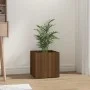 Oak brown plywood planter 40x40x40 cm by vidaXL, Pots and planters - Ref: Foro24-820501, Price: 36,26 €, Discount: %