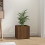 Pflanzgefäß aus braunem Eichensperrholz, 40 x 40 x 40 cm von vidaXL, Töpfe und Pflanzgefäße - Ref: Foro24-820501, Preis: 36,8...