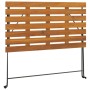 Folding coffee table acacia wood and steel 100x54x71 cm by vidaXL, Garden tables - Ref: Foro24-319971, Price: 89,18 €, Discou...